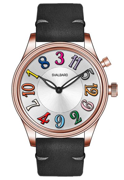 PRE-ORDER] Crazy jump hour watch Svalbard Time Travel HX23A