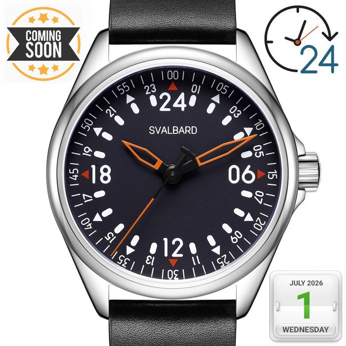 [PRE-ORDER] 24-hour watch Svalbard Traser GA55