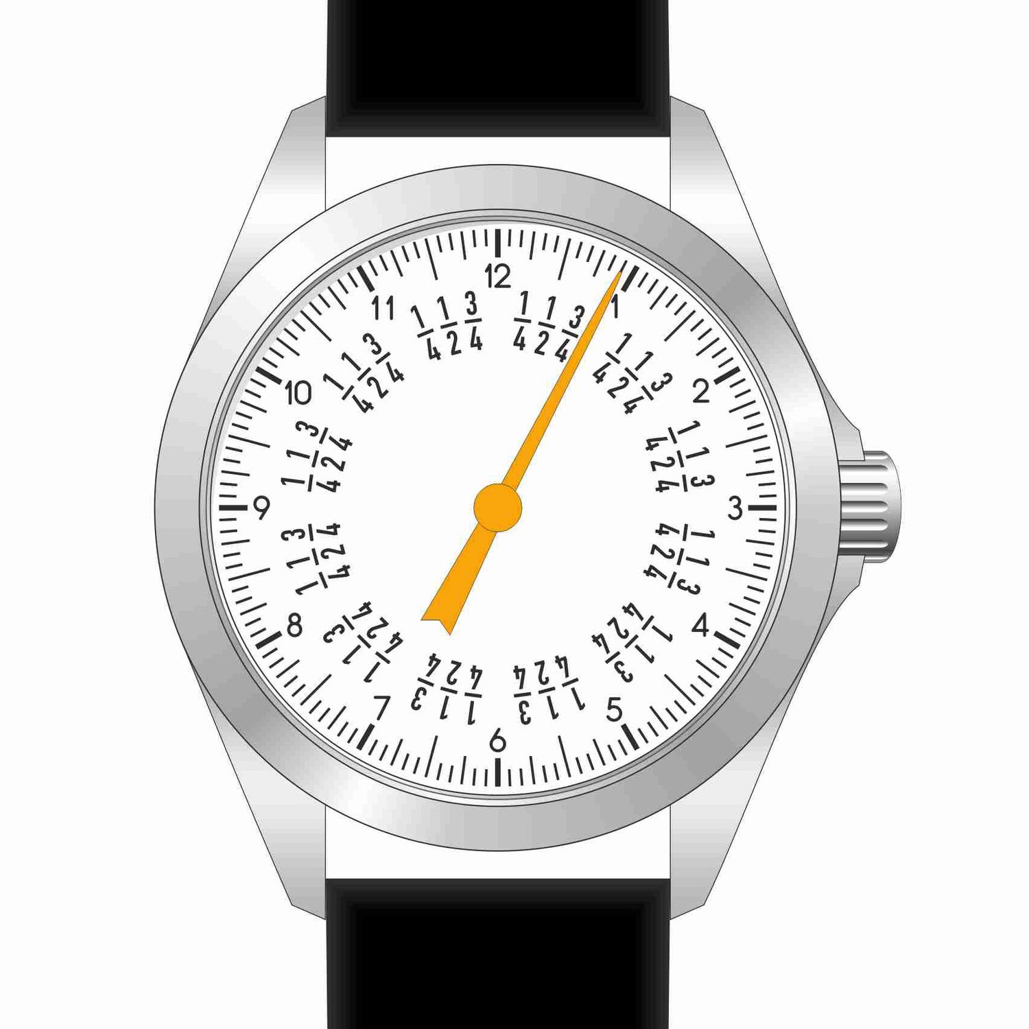 [PRE-ORDER] Single hand watch Svalbard Bits GB17