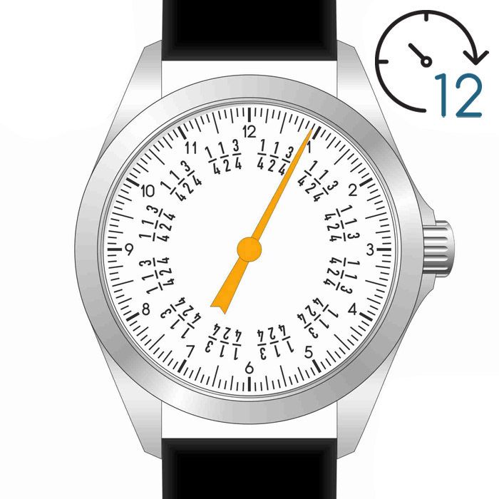 Single hand watch Svalbard Bits GB17