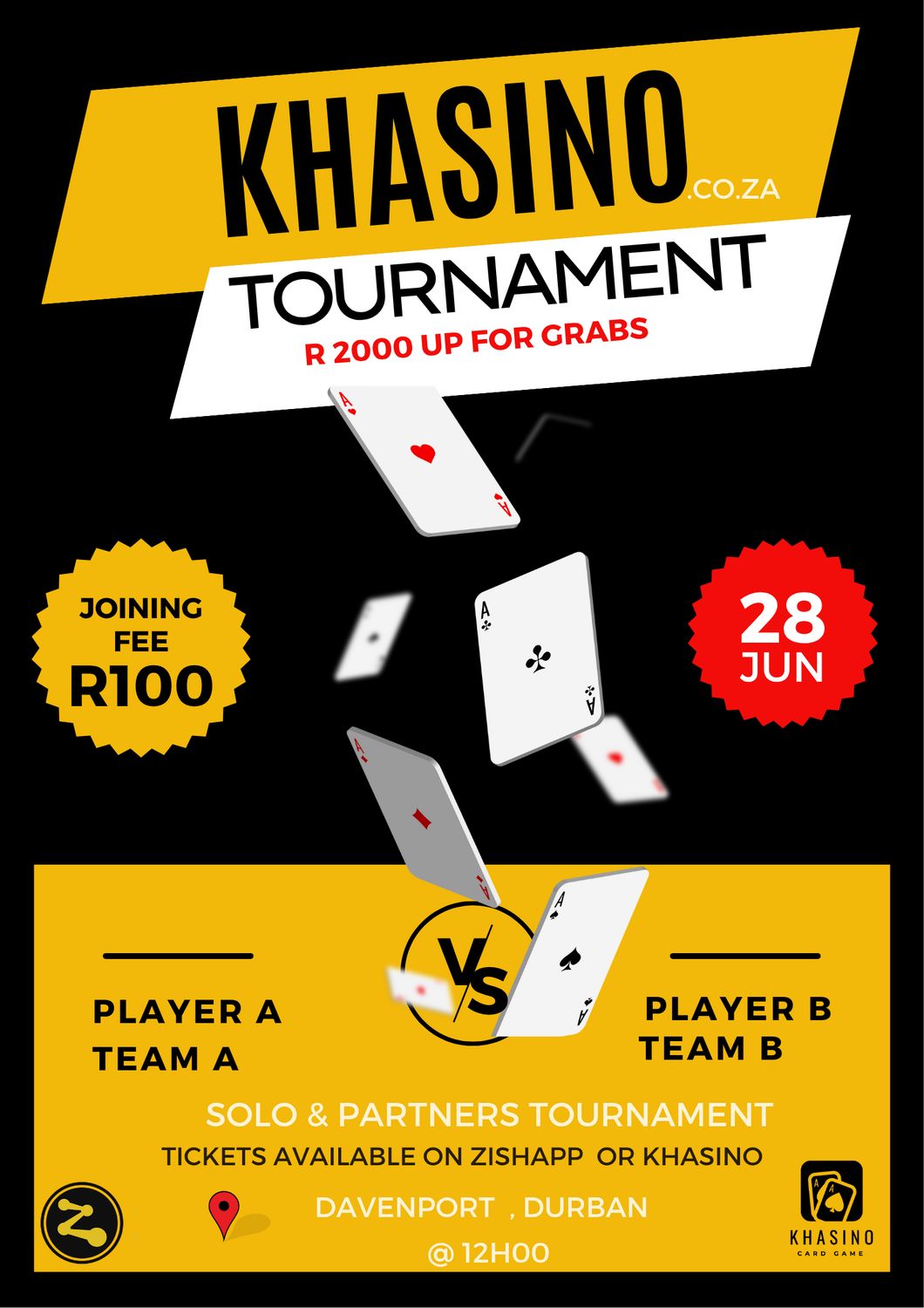 Khasino Tournament e-ticket