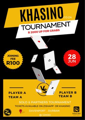 Khasino Tournament e-ticket