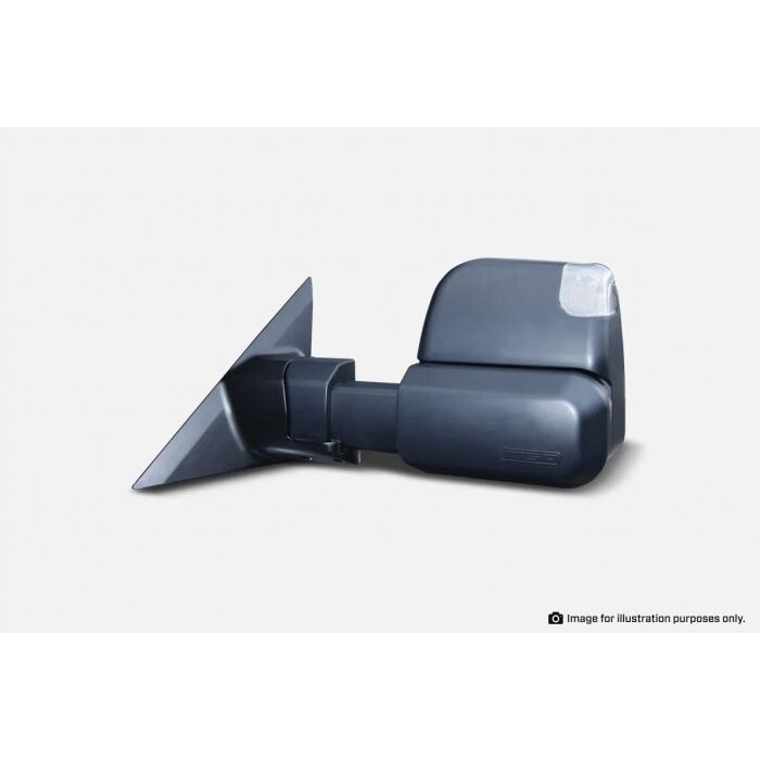MSA 4x4 Accessories - TOYOTA HILUX TOWING MIRRORS (BLACK, ELECTRIC, INDICATORS) 2015-CURRENT