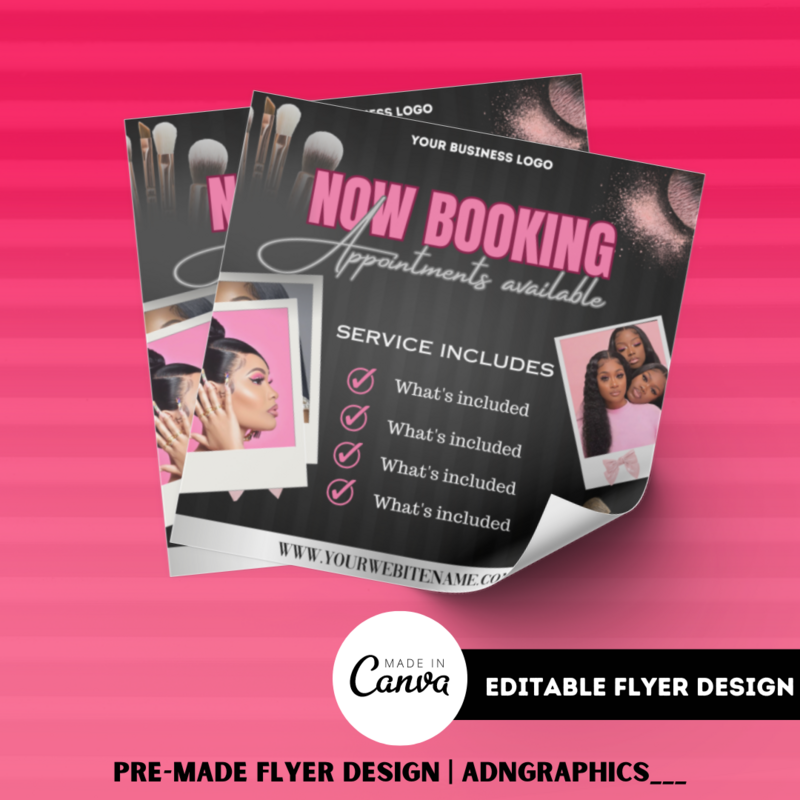 Pre-made flyers