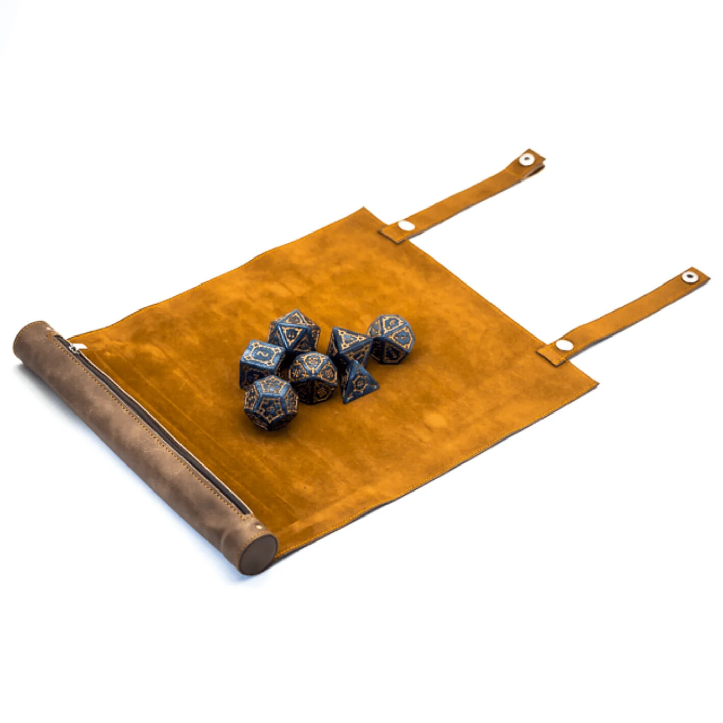 Roll Up Leatherette Dice Mat
