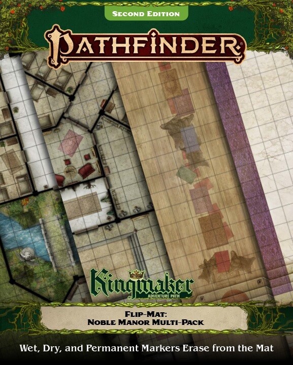 Pathfinder Flip-Mat: Kingmaker Adventure Path Noble Manor Multi-Pack