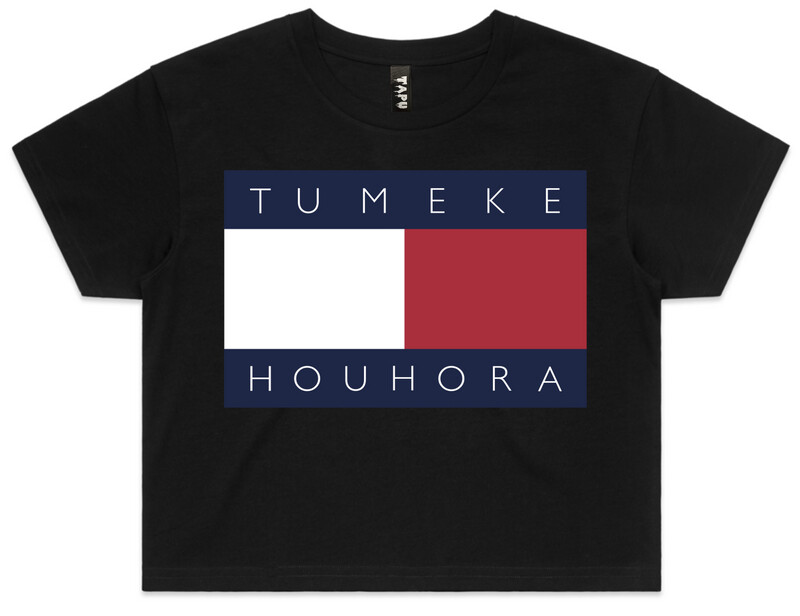 Tu Meke Houhora Crop Tee