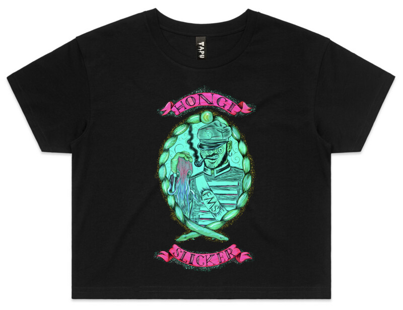 Hongi Slicker Crop Tee