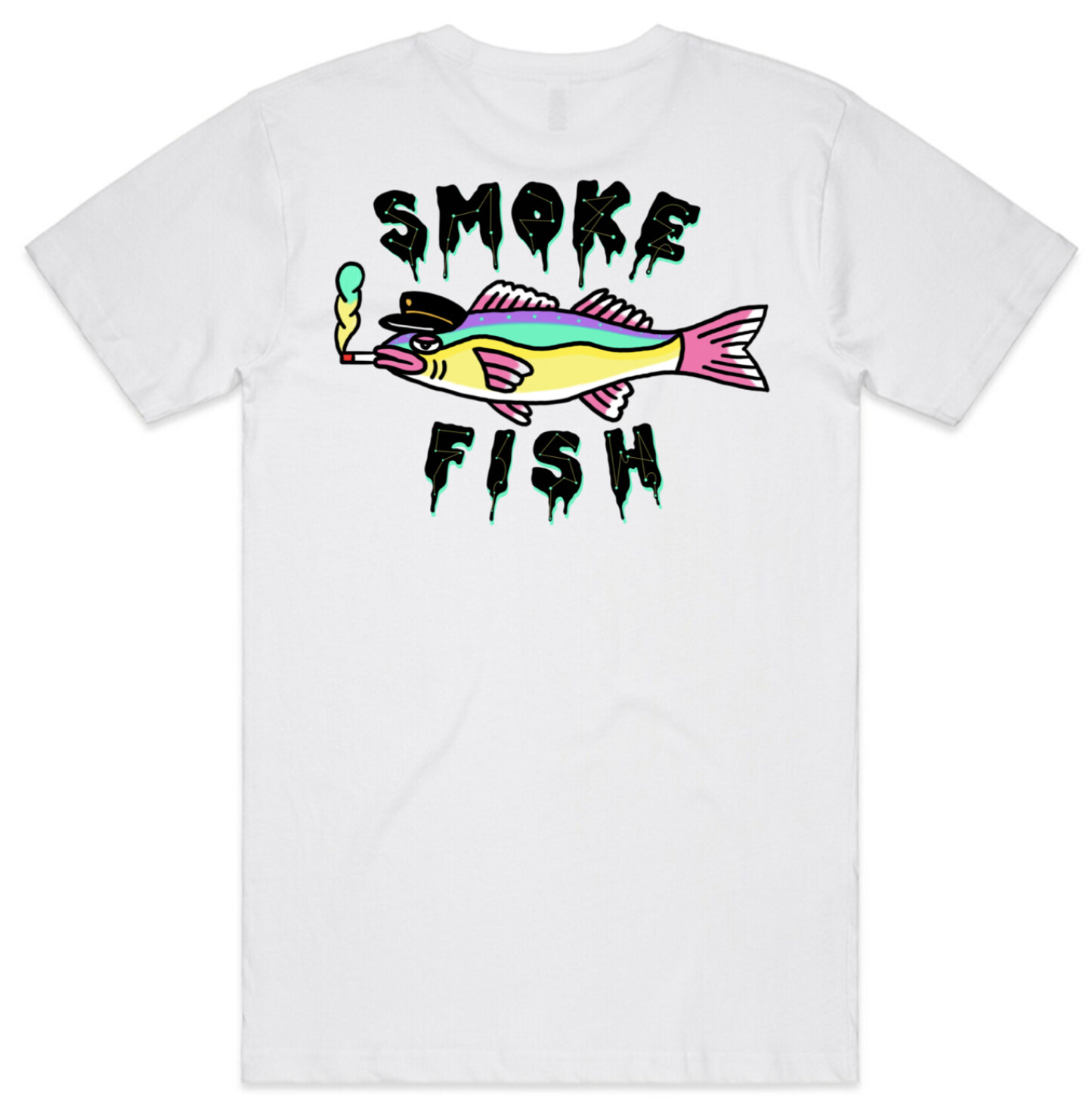 Smoke Fish Tee, Size: Sml