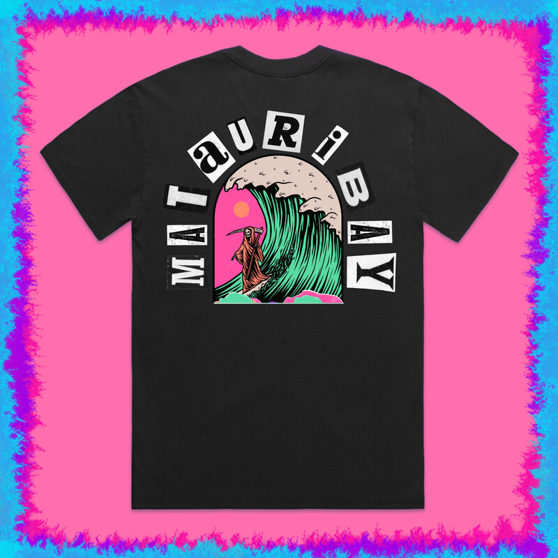Matauri Bay Reaper Wave Punk Tee