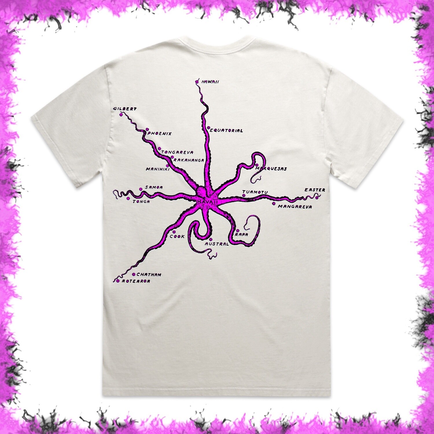 NEVER LOST NEVER FOUND, Size: 3XL, Te Wheke: Pink, Heavy Faded: 1Bone