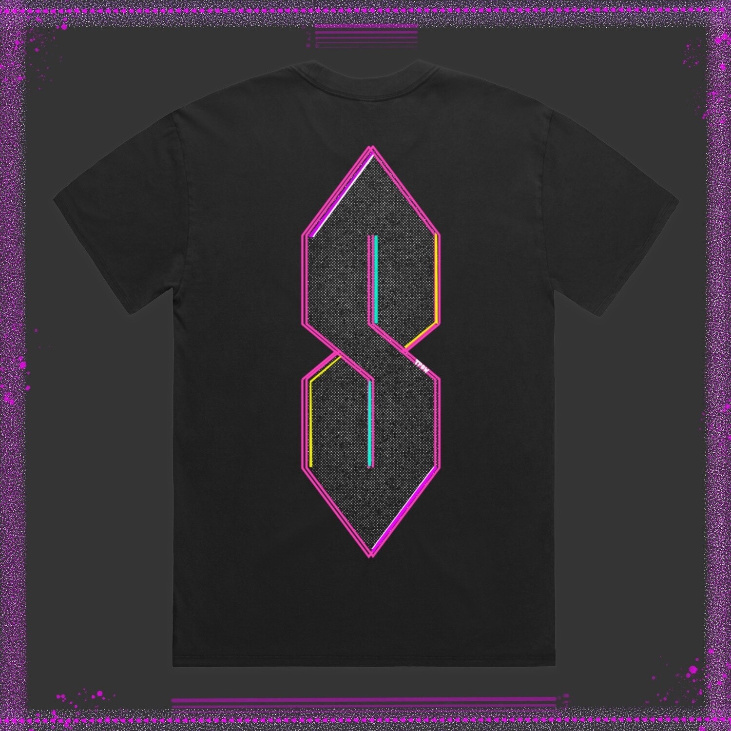 90s S TEE, Size: 3XL, Colour: Black