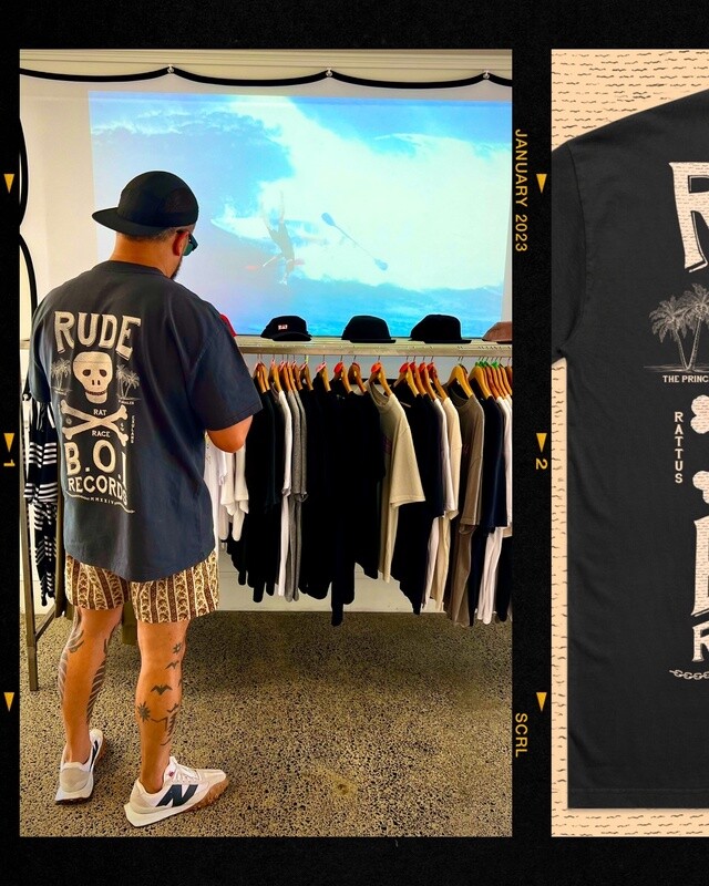 RUDE B.O.I RECORDS TEES &amp; HOODZ