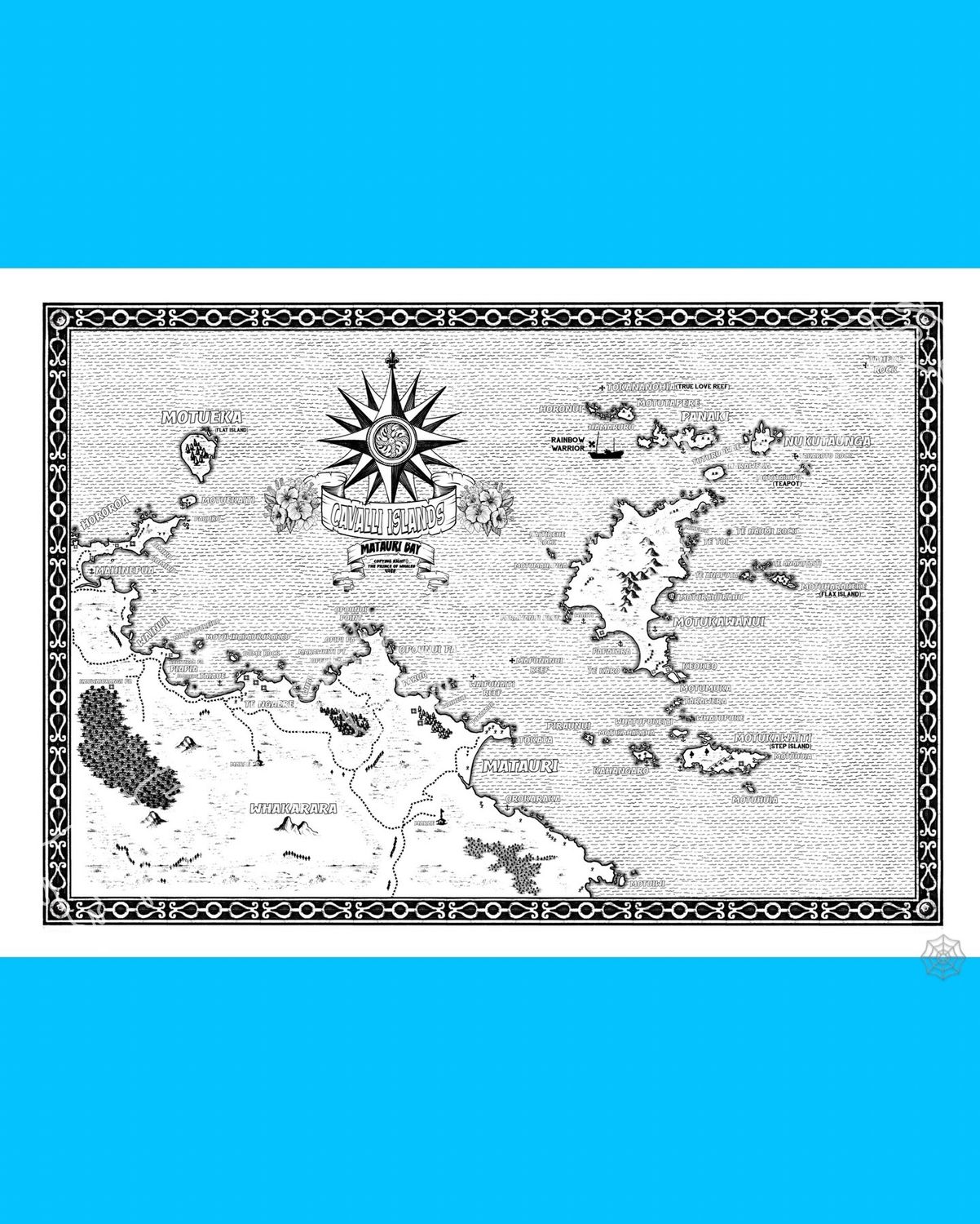 A0 CAVALLI ISLANDS MAP