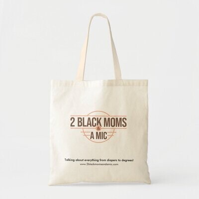 2 Black Moms Cotton Tote Bag