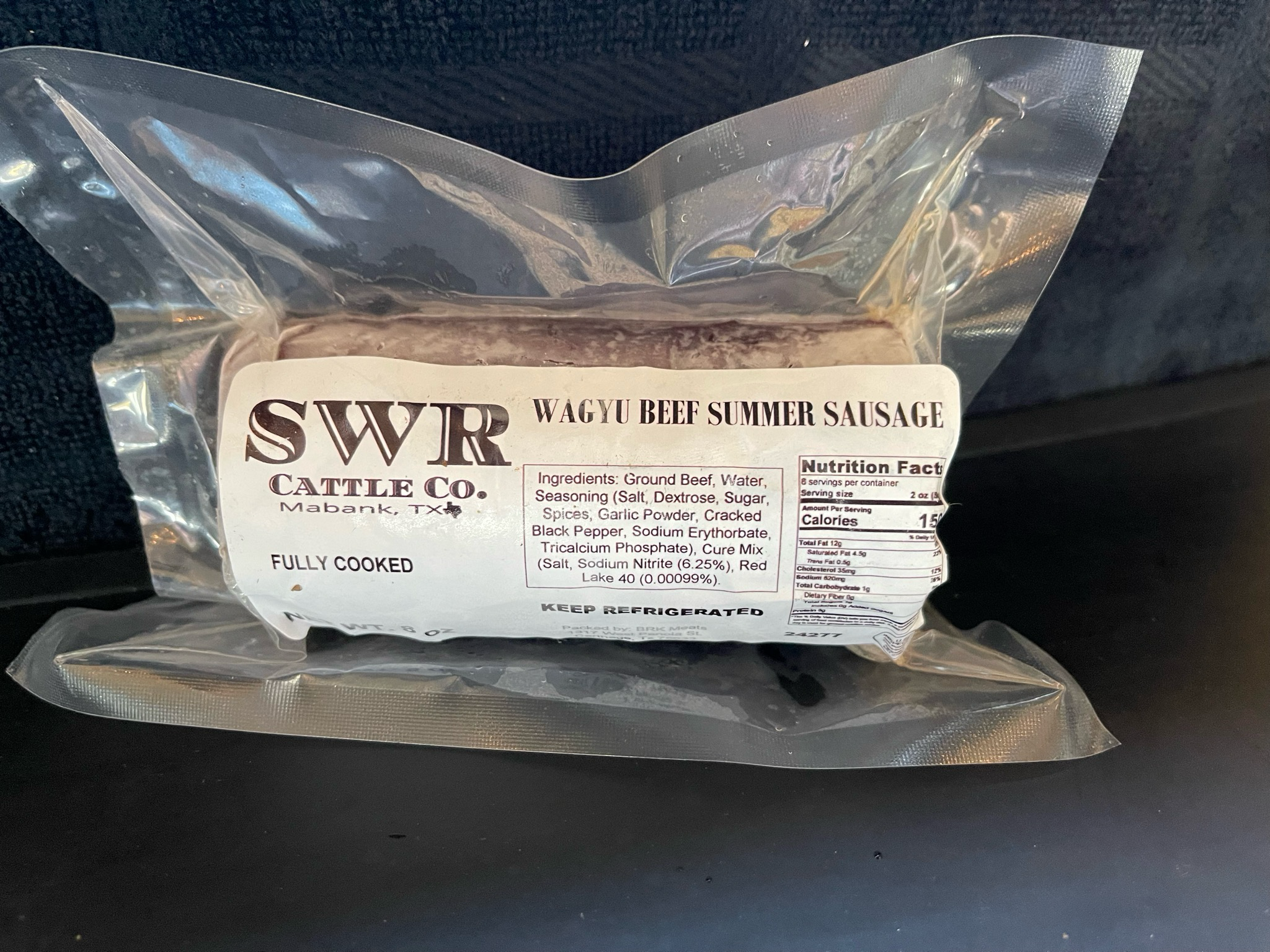 Wagyu - Beef Summer Sausage