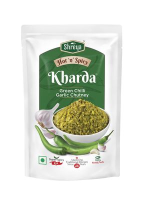 Shreya Green Chilli Kharda 100g * 10 pouch = 1kg 