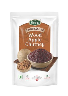 Shreya Wood-Apple Chutney 100g * 10 pouch = 1kg 