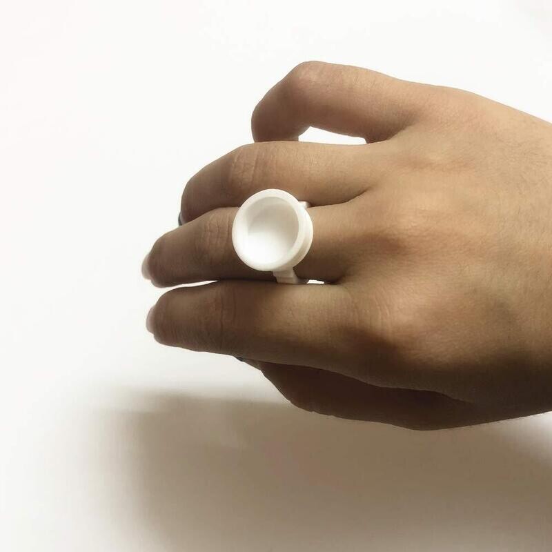 Glue Rings - White