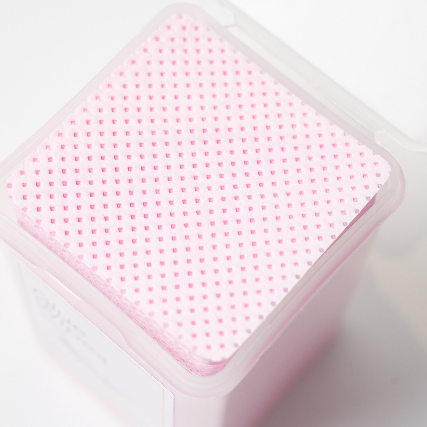 Lint Free Wipes - Square, Colour: Pink (200 pcs)