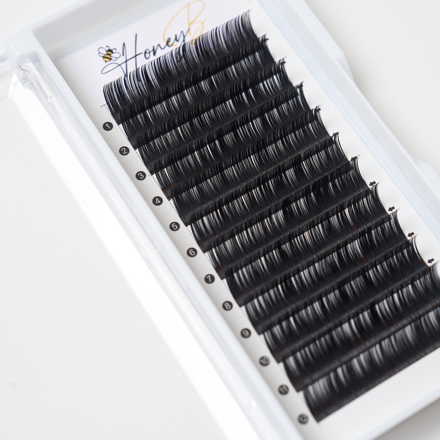 Classic Lash Extensions Mixed Tray 0.15mm