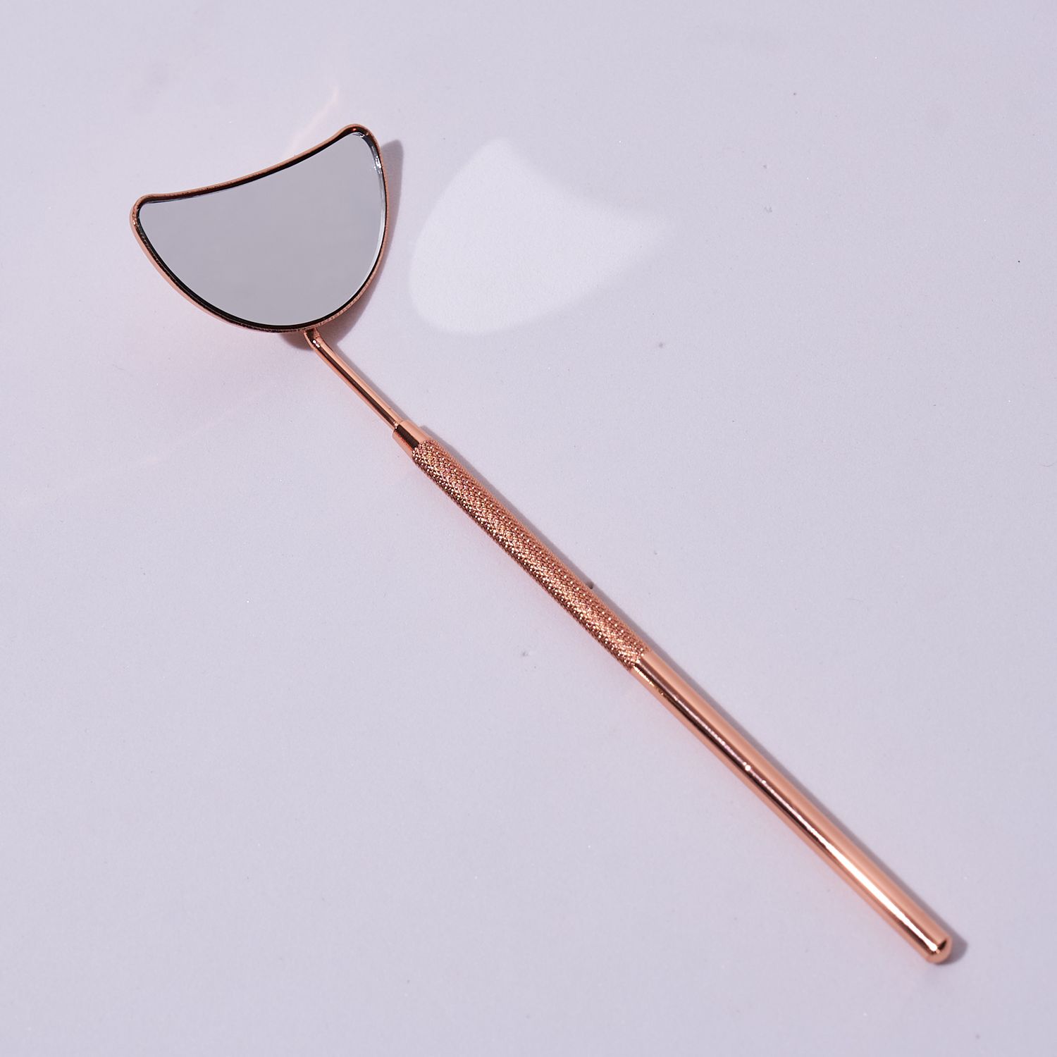 Lash Mirror - Half Moon, Mirror: Rose Gold - Half Moon