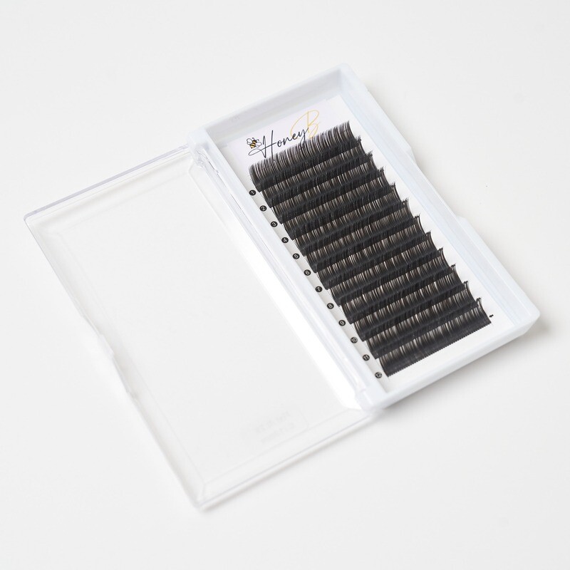 Honey B Flat Lash C Curl 0.15mm