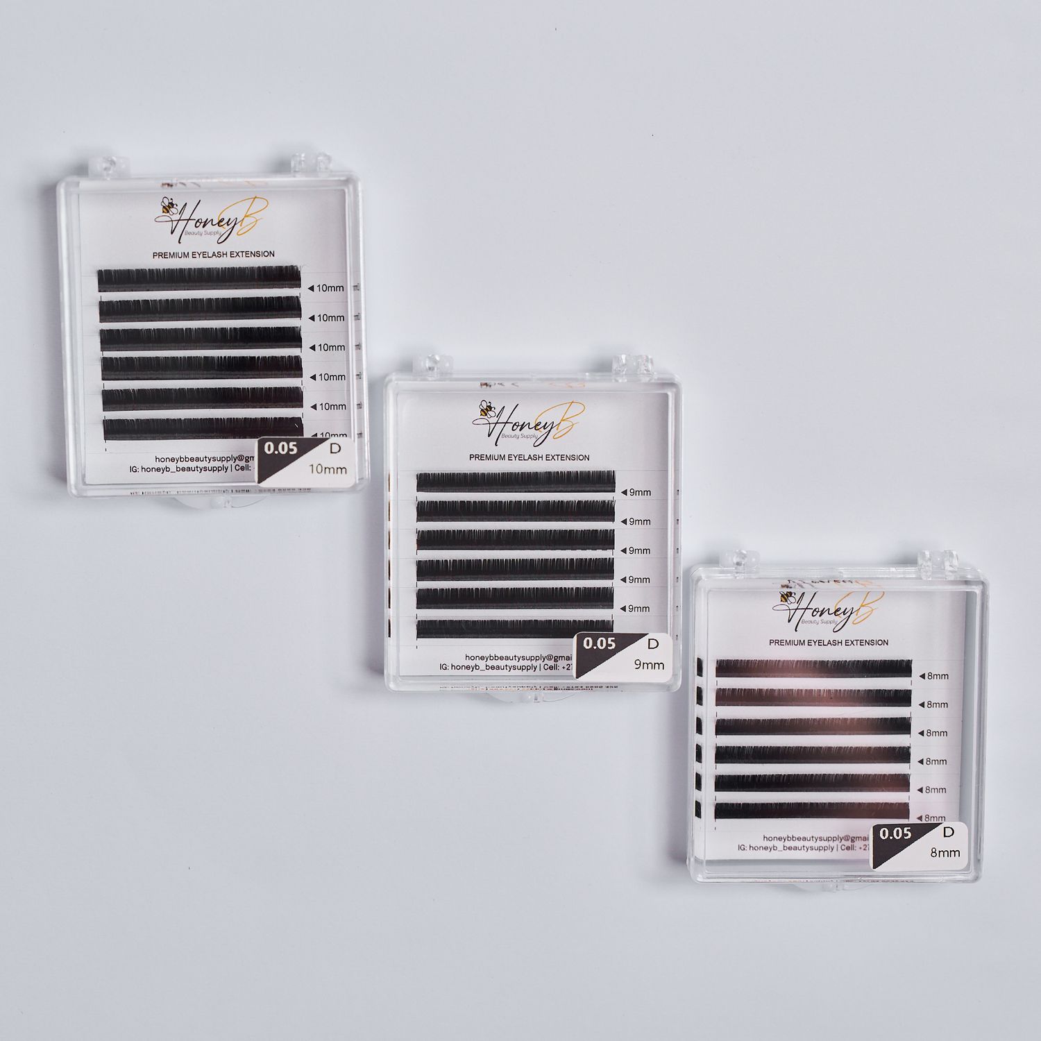 Volume Lahses: D Curl 0.05mm - Half tray