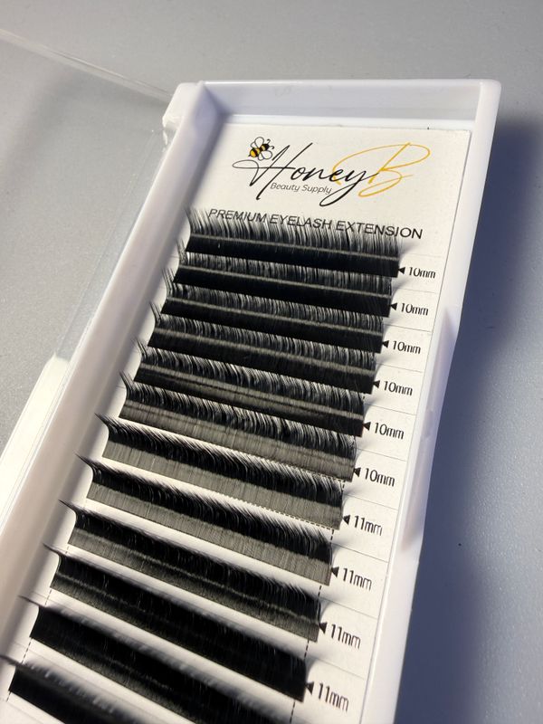 Volume Lashes -M Curl - 0.05mm - Half Tray