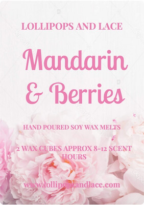 Mandarin &amp; Berries Wax Melt