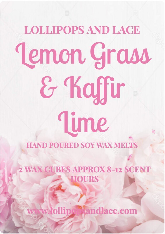 Lemon Grass &amp; Kaffir Lime Wax Melt