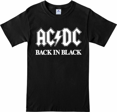 Remera Ac Dc - Back in Black