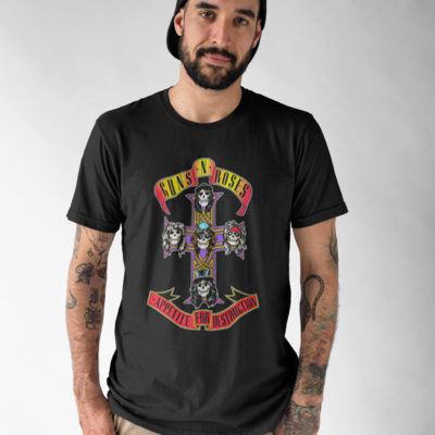 Remera Guns N' Roses - Cruz