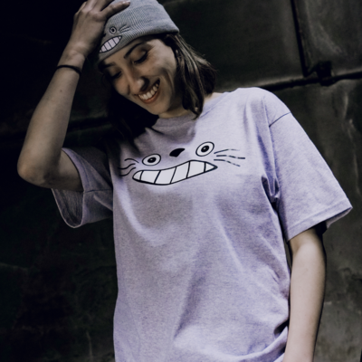 Remera Totoro - Gris