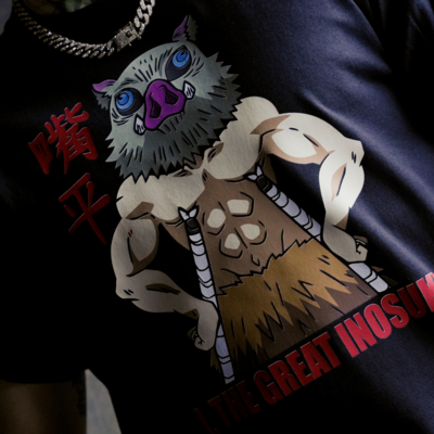 Remera Demon Slayer - Inosuke