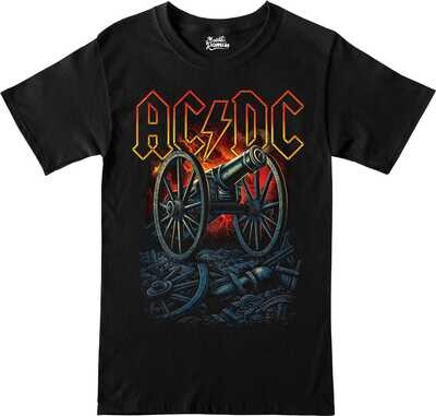 Remera Ac Dc - Cañon