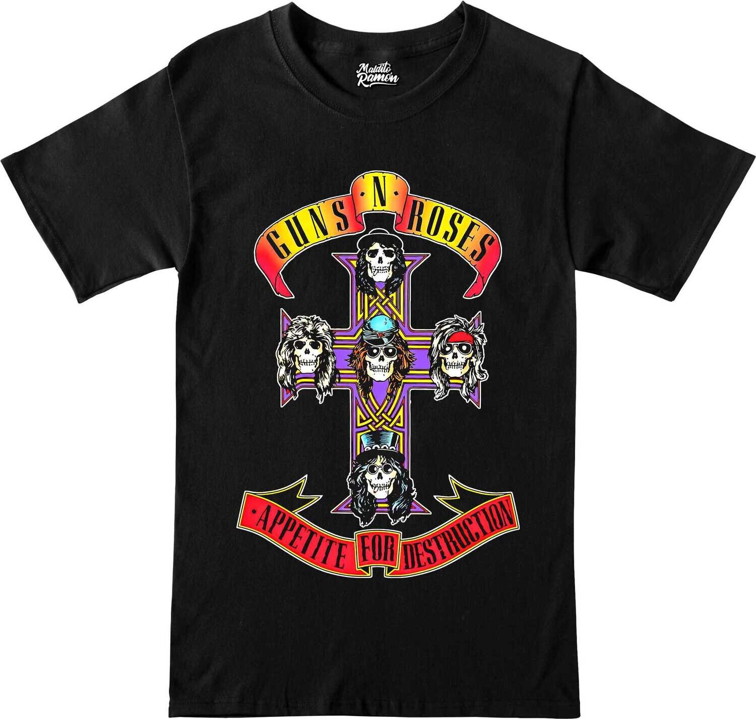 Remera Guns N&#39; Roses - Cruz