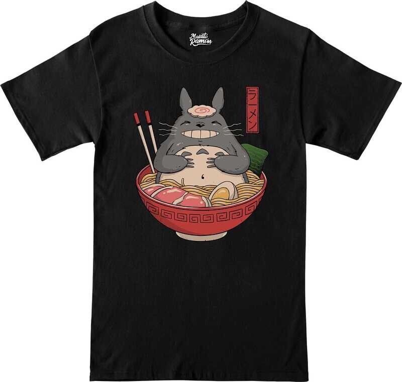 Remera Totoro Ramen Bowl - Studio Ghibli