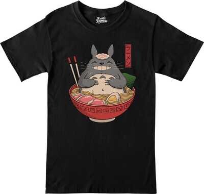 Remera Totoro Ramen Bowl - Studio Ghibli