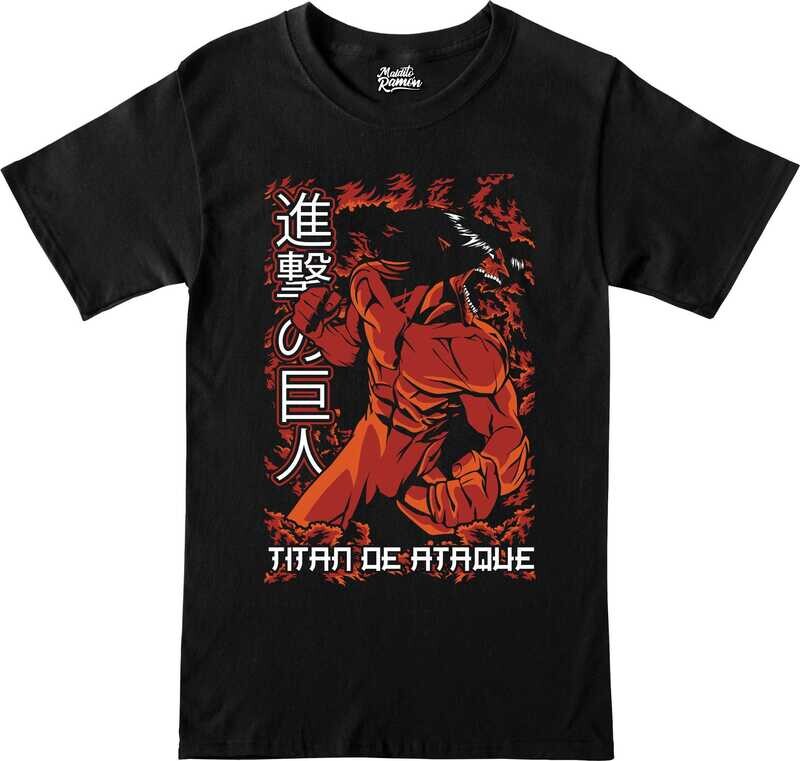 Remera Attack on Titan