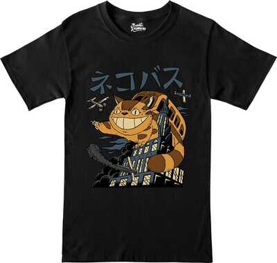 Remera Cat Bus - Studio Ghibli