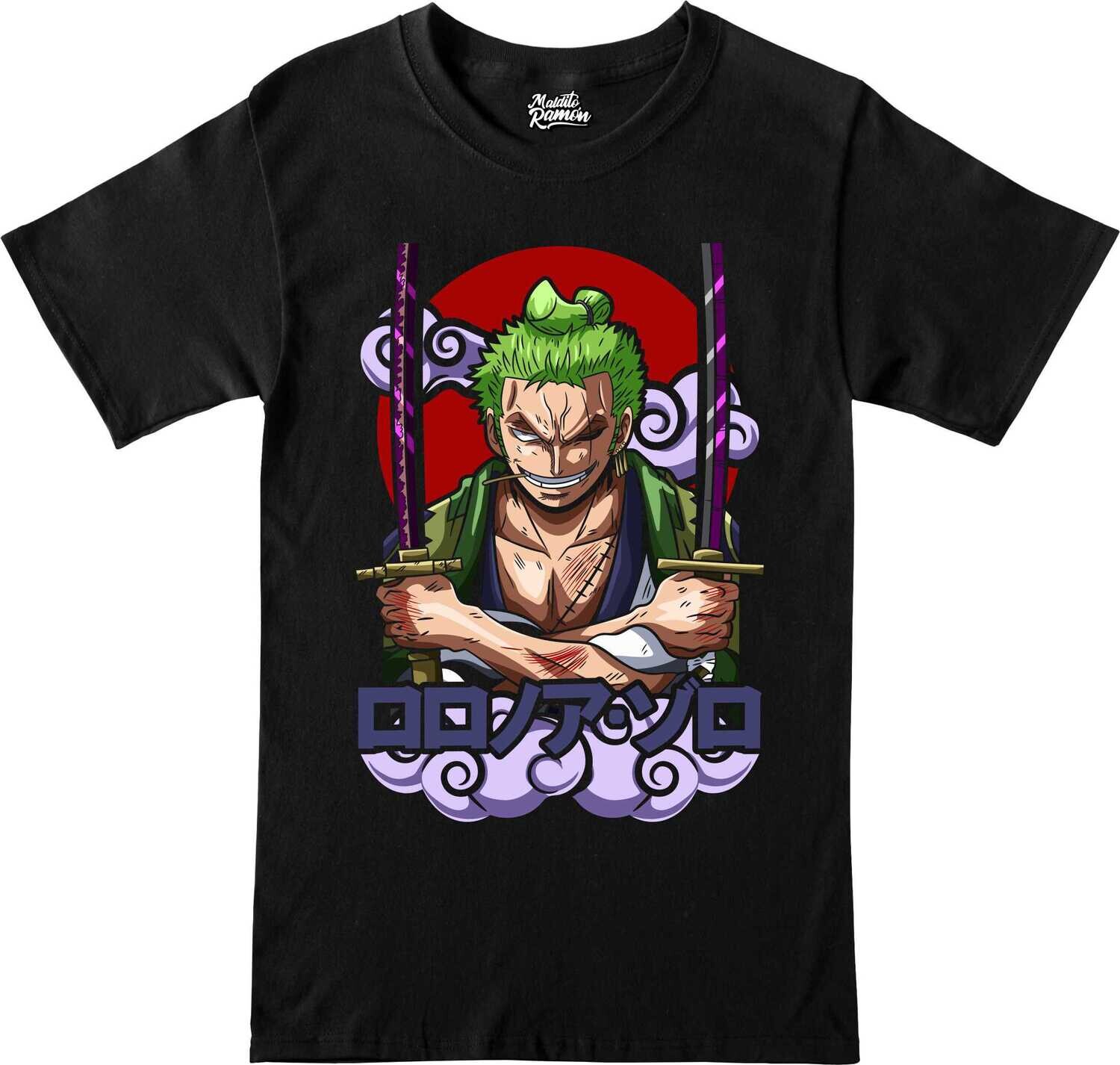 Remera One Piece -Zoro Wano