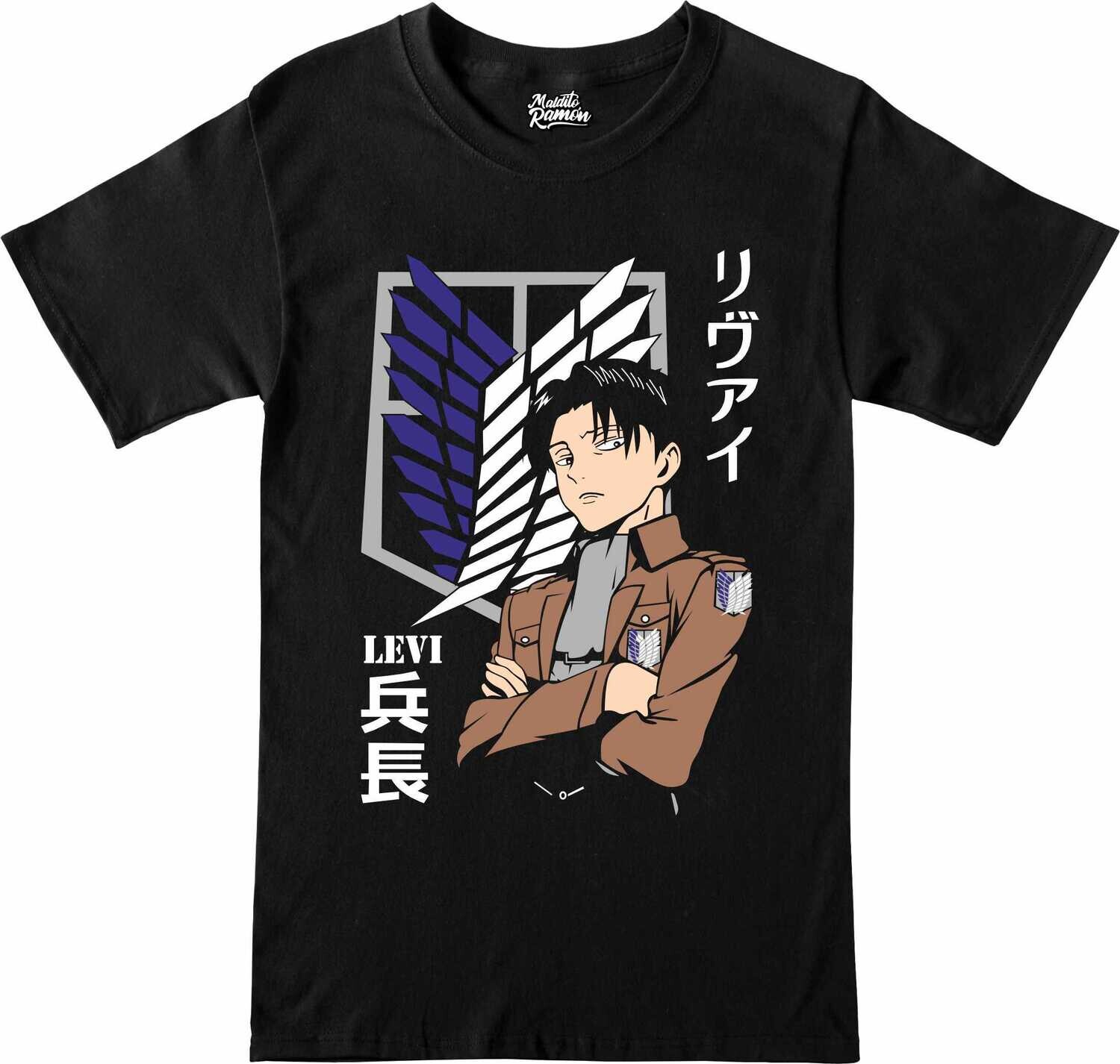 Remera Attack on Titan - Levi