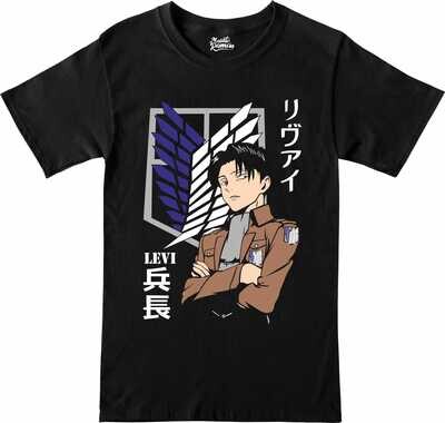 Remera Attack on Titan - Levi