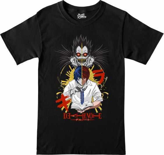 Remera Death Note - Transformed