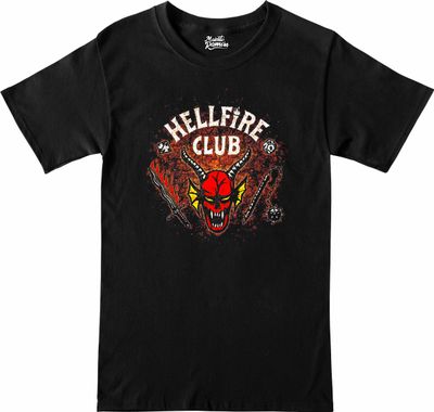 Remera Stranger Things Hell Fire Club