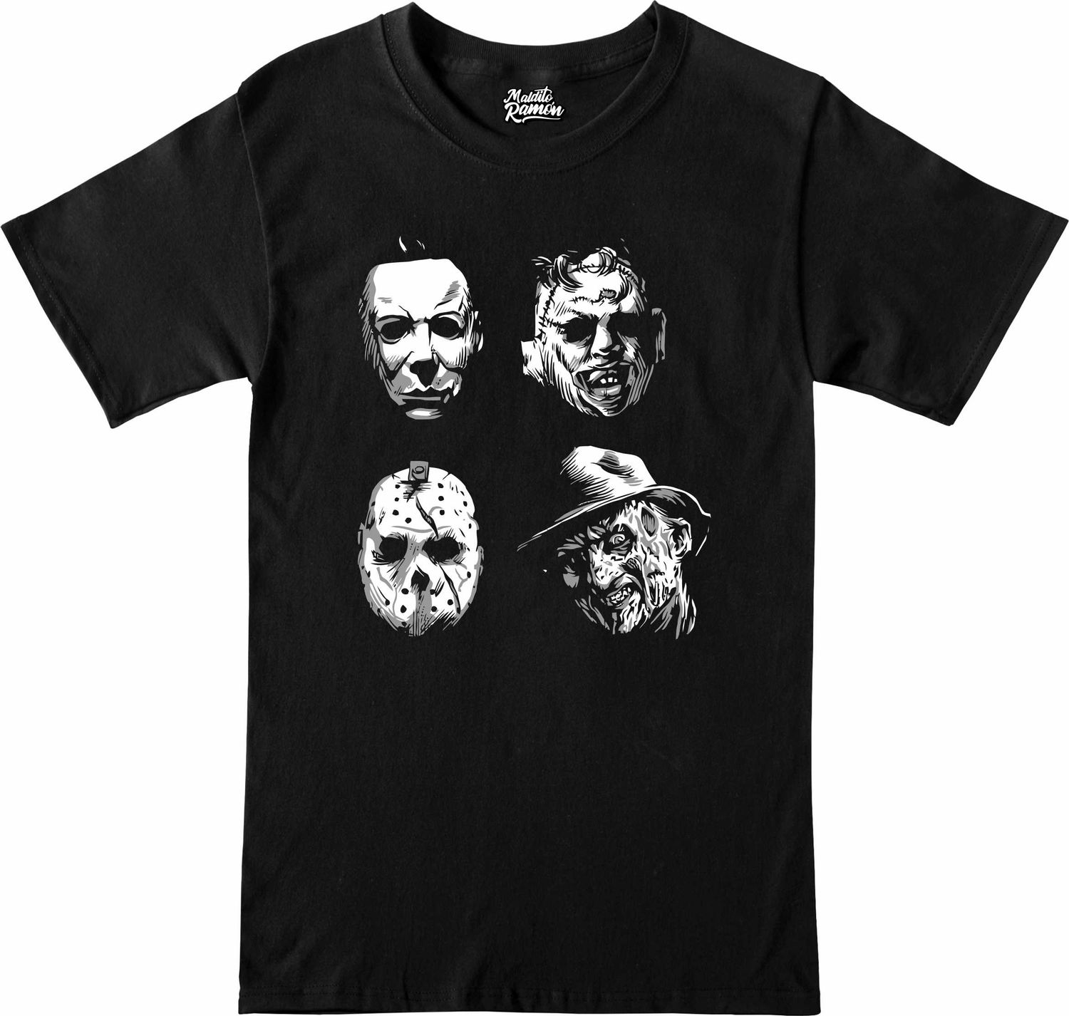 Remera Terror x4