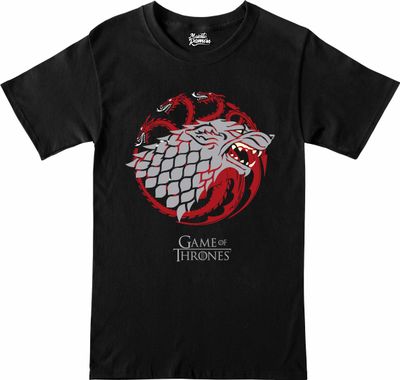 Remera Game of thrones dos casas