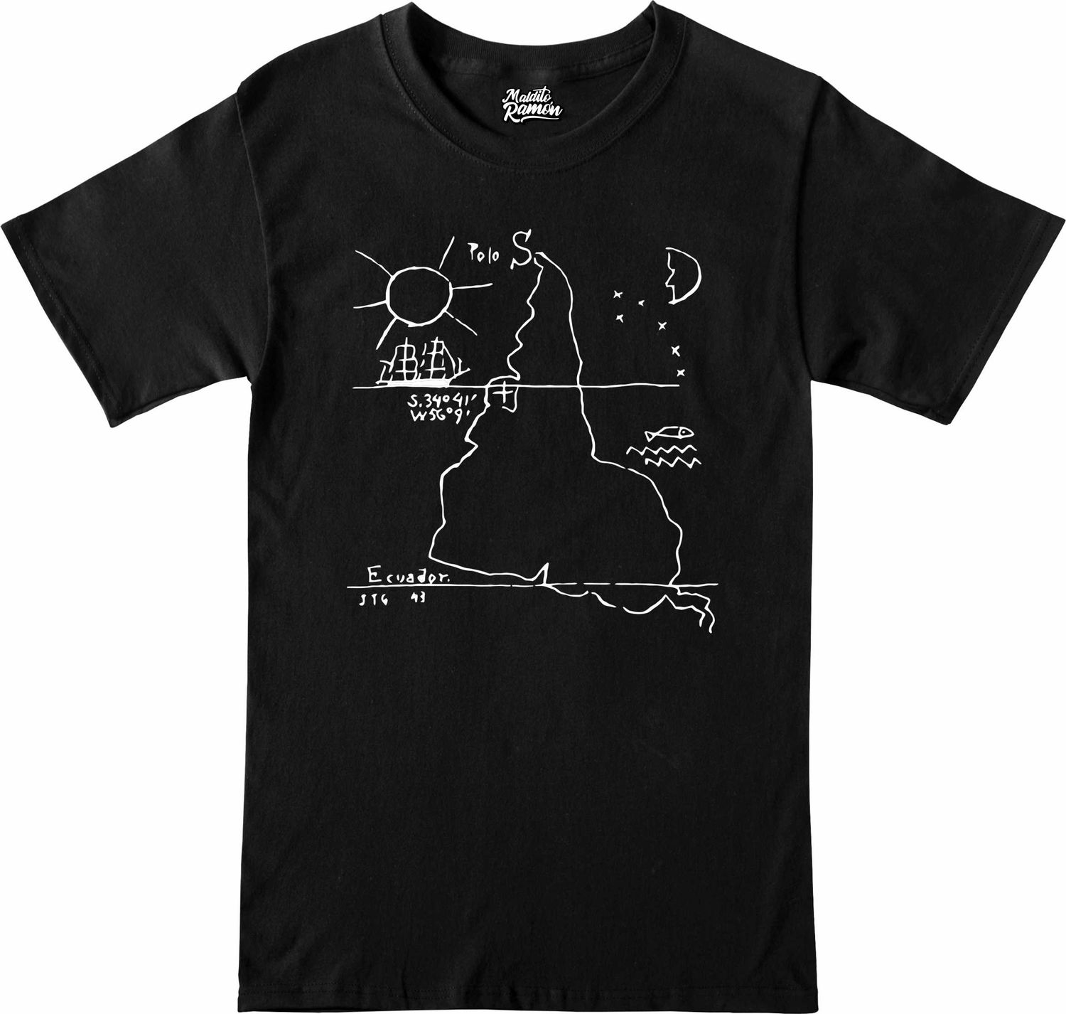 Remera América Invertida - Torres Garcí­a