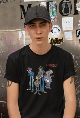 Remera Gorillaz